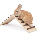 Large Size Wooden Cage Bridge Springboard  Ladder for Rabbits Guinea Pigs and Chinchilla Rabbit Toys