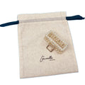 2026 Custom Logo Organic Cotton Bags Shopping Pouch Canvas Drawstring Dust Bag for Handbag