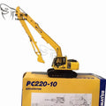TALUADA Alloy 1:50 Scale Model PC220-10 Extended Arm Hand Excavator Model Toy