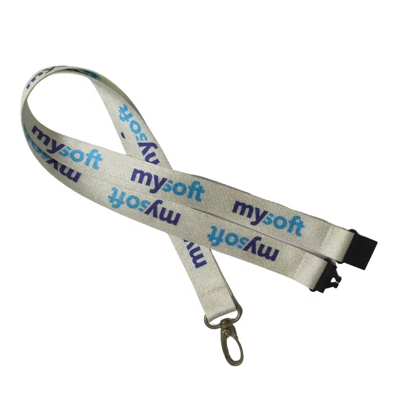 Promotion Sublimation logo Custom Lanyard Keychain Lanyard China Wholesale Custom logo Lanyard