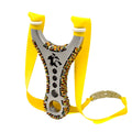 PIAOYU Big Power Stainless Steel Outdoor Slingshot Shooting Traditional Rubber Band Slingshots for Hunting