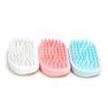 Luxury Eco-Friendly Plastic Dog Cat Pet Bath Massage Brush Grooming Comb for Fur Hair Removal