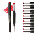 Best Selling Cruelty-Free High Pigment Waterproof Matte Red Lip Liner 2-in-1 Matte Lip Liner Lipstick Custom
