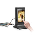 Cloud Based CMS Remotely Control Double 7 Inch  LCD Touch Screen WiFi Android Advertising Display Digital Signage Media Player
