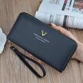 2026 Women Zip Wallets With Strap Luxury Ladies Fashionable Long Wallets Women