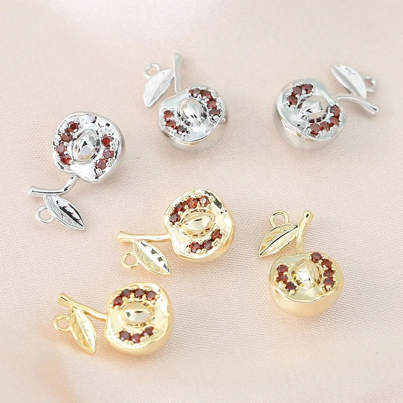PDANY Wholesale Vintage Sparkling Refined Charming Pendant Charm Dainty Polished Lustrous Pendant Charm for Jewelry Making