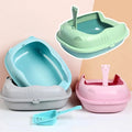 Plastic Modern 2024 Cat Toilet Pet Supplies Household Cat Accessories Disposable Smart Cat Litter Box
