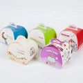 Factory Custom Eco-friendly Recyclable Matt Lamination Embossing Food Paper Pastry Sweet Bakery Sushi Gable Donut Packaging Box