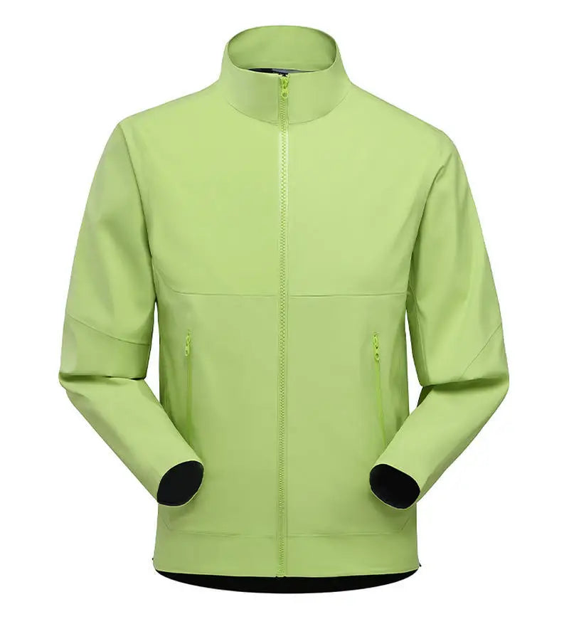 Professional Men's Lightweight Full-Zip Eco-Friendly Waterproof Winter Coats Outdoor Hiking Fall Adventures Fleece Jackets