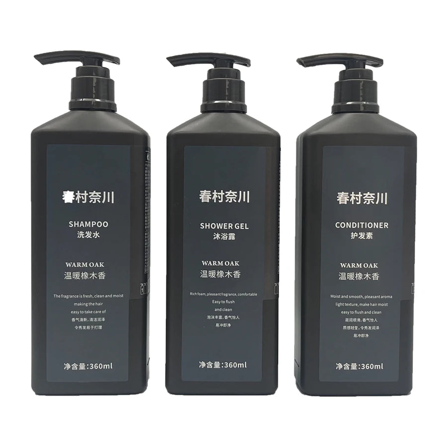 Hotel Wall-mounted Liquid Dispenser Hotel Rooms Perforation-free Wall Hanging Disposable Shampoo Shower Gel