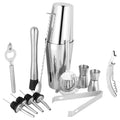 18 oz & 28 oz Stainless Steel Weighted Shaker Tins Metal Martini Shaker Drink Mixer Boston Cocktail Shaker Set for Bartending
