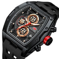 MINI FOCUS 0473G Classic OEM Mens Quartz Watch Best Silicone Band Waterproof Chronograph Low Moq Sports Wristwatch