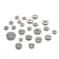 Stainless Steel Gold Plated Various Size Shinny Finish DIY Jewelry Findings Flat Tire Shape Spacer Bead