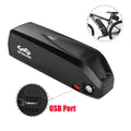 UK Stock Hailong case 48v 15ah Lithium Ion Battery 30A BMS with 2A Charger for 350W 500W 750W 1000W Electric Bike