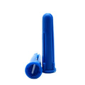 ELEHK Smooth and Textured 10*45MM Conical Plastic Anchors for Porcelain Compatible with Screw Wall Anchor Tile Accessories