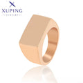 16120 XUPING JEWELRY 18K Gold Color Elegant Classic Stainless Steel Custom Couple Wedding Fashion Fine Jewelry Ring
