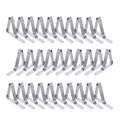 Stainless Steel Rectangle Tablecloth Table Cover Clips Clamps Holder 30 Packs