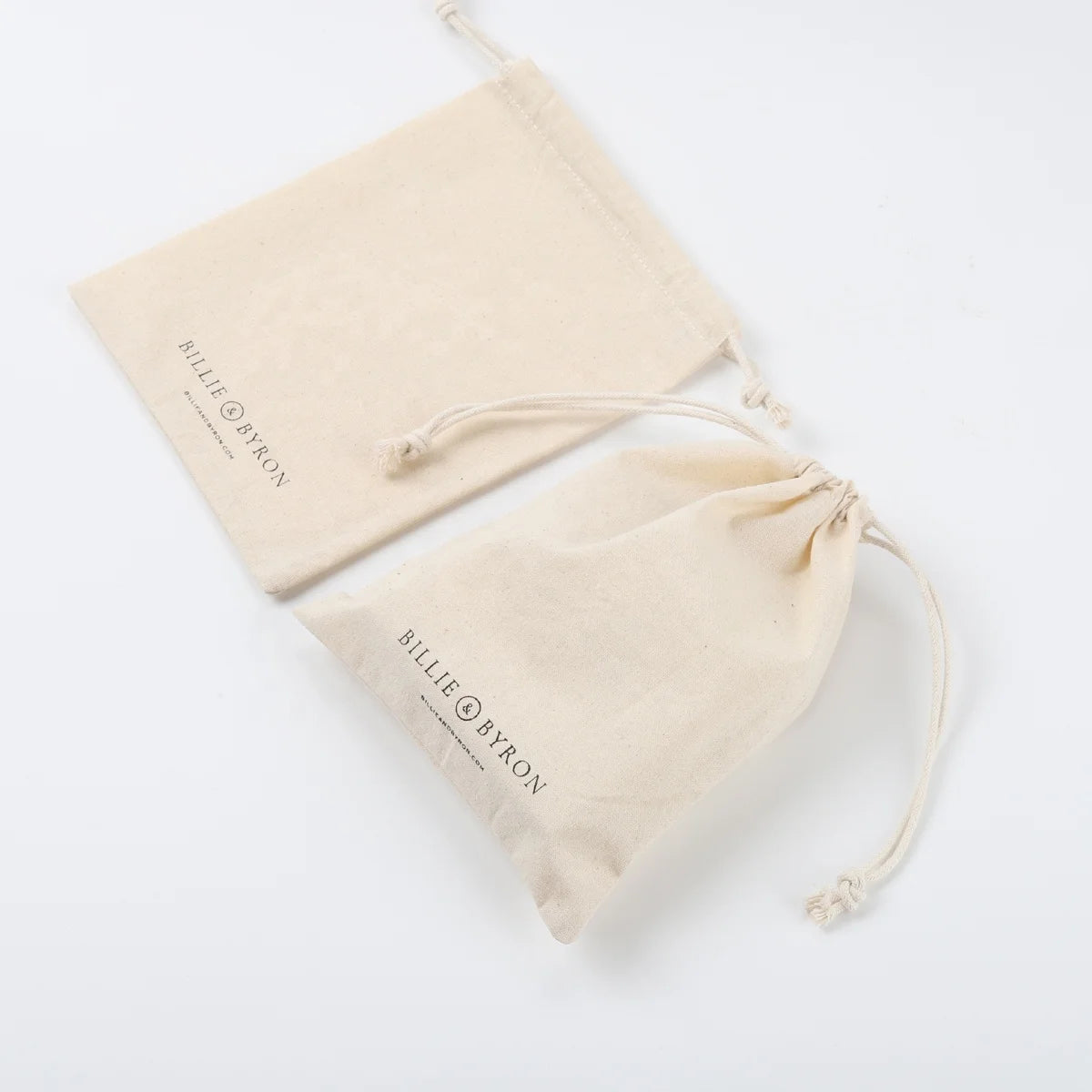 Super Soft Cotton Fabric Shoe Dust Packaging Pouch Drawstring Dust Clothing Cotton Packing Bag