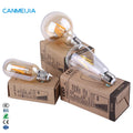 2W 4W 6W 8W E14 E27 Kit COB Light Ampoule Glass Candle Home Lighting Energy Saving Lamp Led Filament BulbEdison Bulb