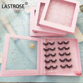 Super Quality OEM Magnetic Box Handmade Full Strip 3D Mink Eyelashes Private Logo 3D Mink Lashes Book