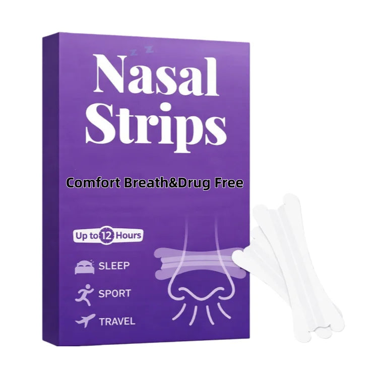 Nasal Strips for Sports Instant Airflow Support During Running Gym Training and Outdoor Activities