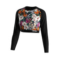 Y2K Training T-Shirt Women Crop Top Quick Dry Sweat-Wicking Long Sleeve for Gym Training and Everyday Wear