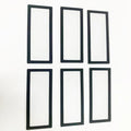 0.5mm 0.7mm 1mm 2mm 3mm manufacturer custom silk screen printing tempered glass for touch panel