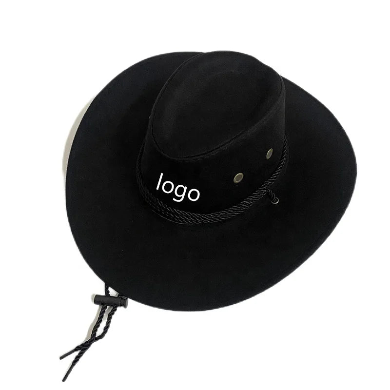 Outdoor Activities Lightweight Simple Design Summer Wide Brim Cowboy Hat
