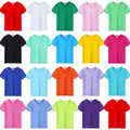 Wholesale Custom Your Brand Logo 100% Cotton Tshirt Blank Men T Shirt Plain Casual Men's T-shirts