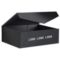 Eco Cardboard Wedding Groomsmen Gift Box with Embossing Sponge Lining Magnetic Closure for Clothing Shoes Cosmetics Electronics