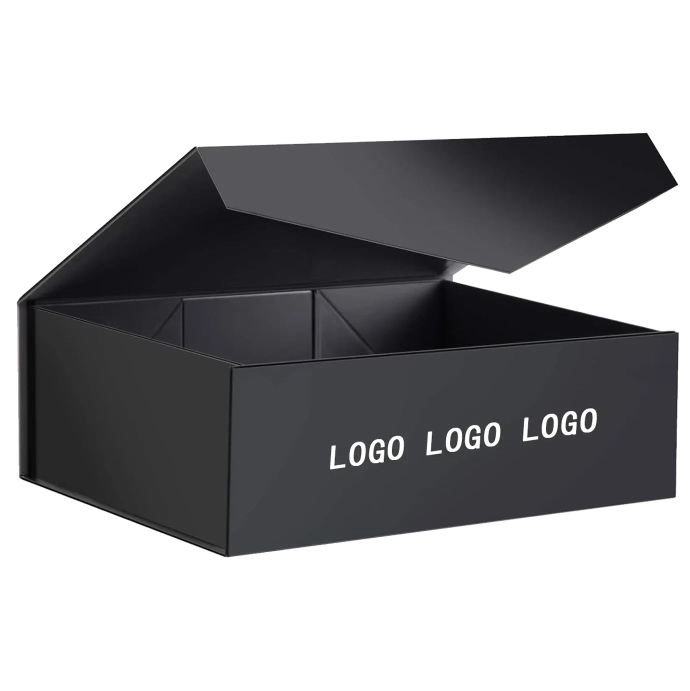 Eco Cardboard Wedding Groomsmen Gift Box with Embossing Sponge Lining Magnetic Closure for Clothing Shoes Cosmetics Electronics