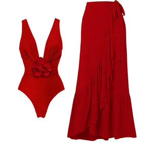 Custom OEM Nylon Spandex Quick Dry One Piece Bikini Swimsuit for Women Beach