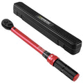 Torque Wrench 3/8 Inch Drive Click 5-60 Nm Dual Direction Adjustable 72 Tooth Bike Torque Wrench Maintenance