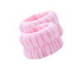 Microfiber Wrist Spa Washband Scrunchies Absorbent Sweatband for Women's Face Wash Fabric Towel Band