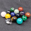 16mm Non Porous Crystal Ball Seven Star Array Ornament Healing Meditation Crystal Ball 16mm Bead