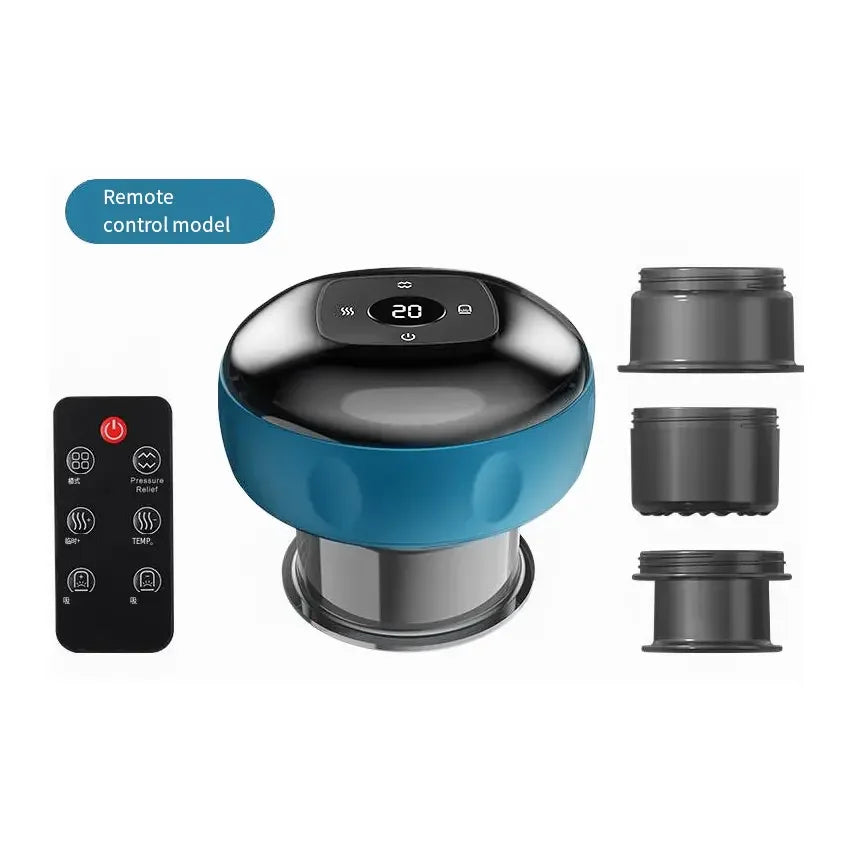 Newly Popular Intelligent Massage Cupping Therapy Device Features Safety Functions and Is Suitable for Physical Use