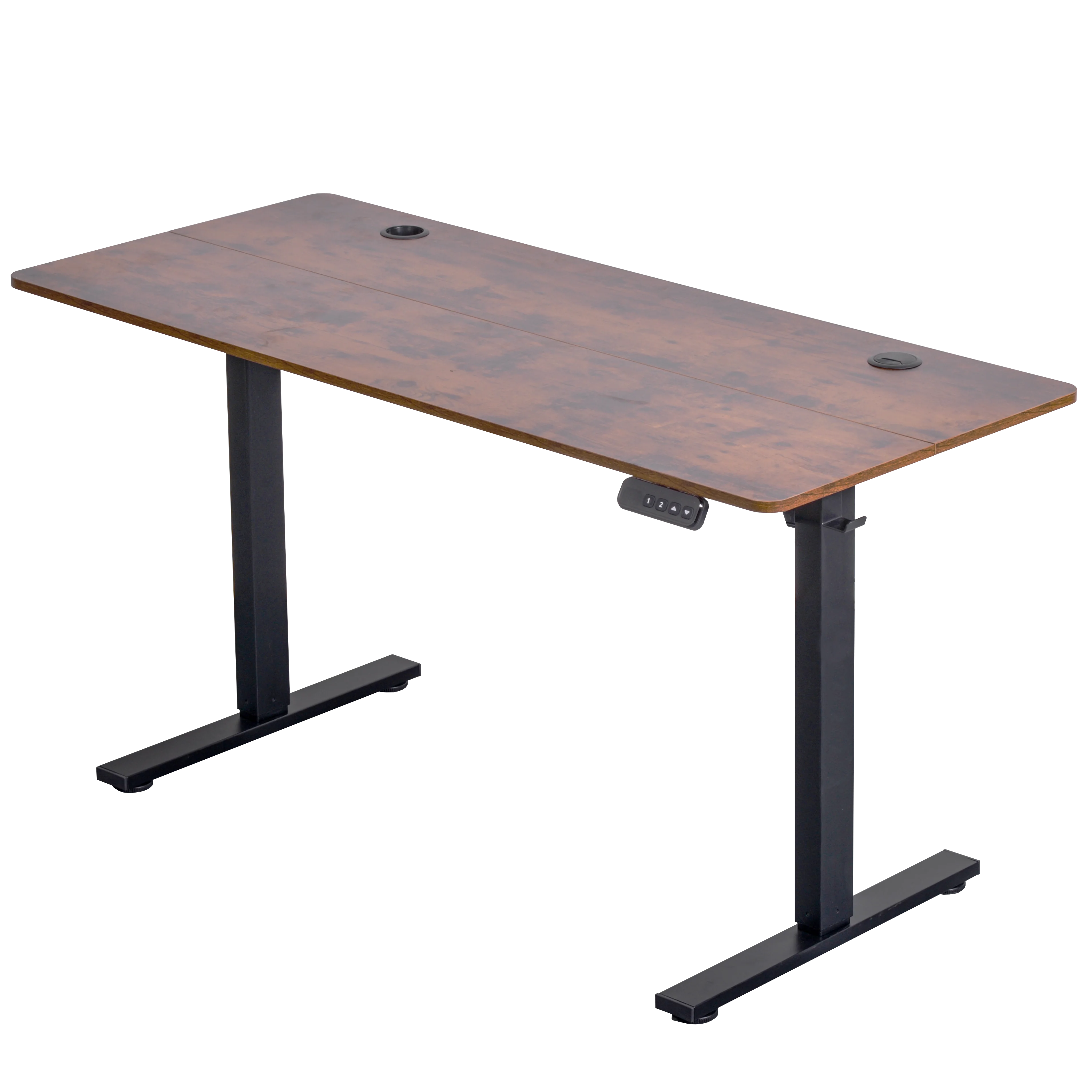 Wholesale CE Certified Single Motor Electric Standing Desk Frame Height Adjustable Motorized Office Workstation Table Base Pro