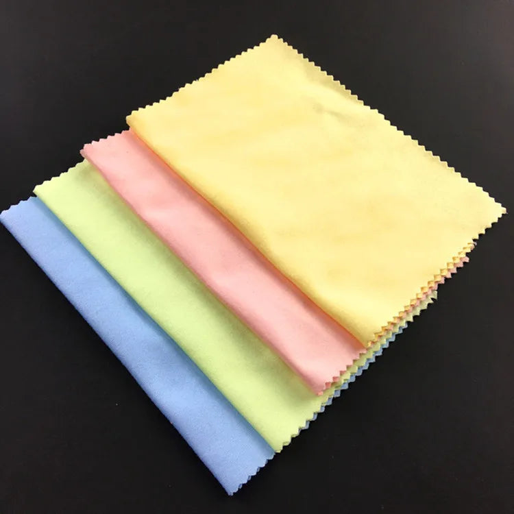Wholesale Custom Logo Printed Microfiber Eyeglass Cleaning Cloth 15x15cm OEM/ODM Beautyeyewear for Glasses Lenses