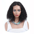 Cheap Kinky Curly Brazilian Virgin Natural Human Hair Wigs Short Bob Lace Frotal Wig Human Hair Lace Front Wigs for Black Women