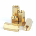 M2 M2.5 M3 M4 M5 Brass Hex Male Female Standoff Pillar Stud Mount Spacer Hexagon PCB Motherboard Hollow Bolt Screw