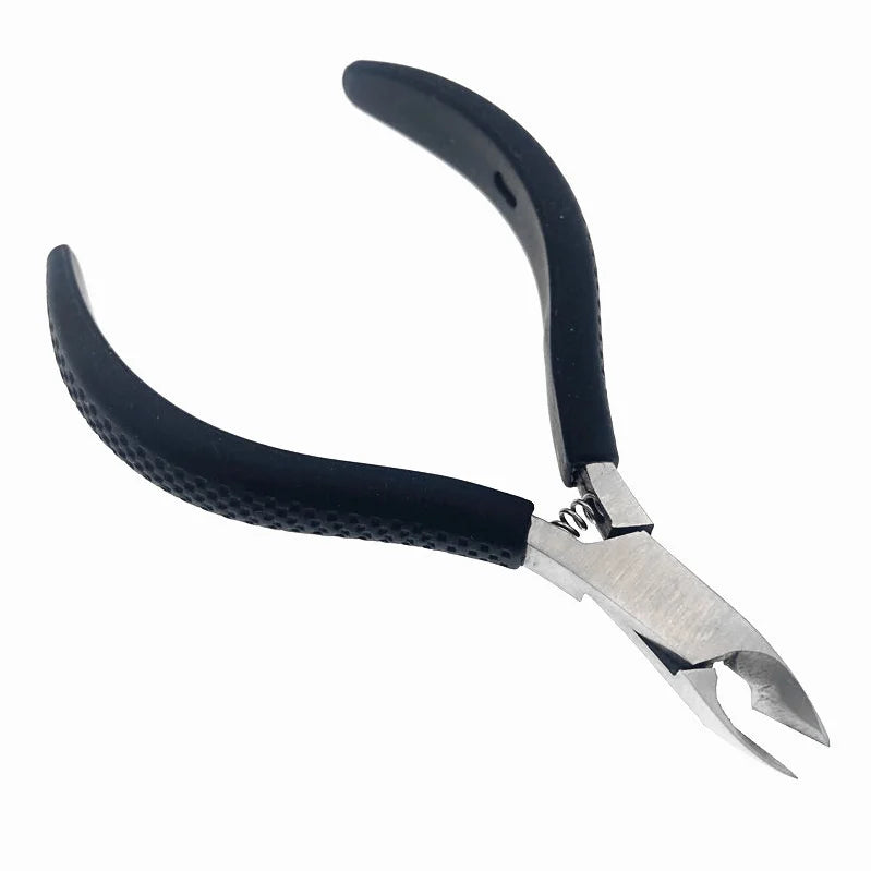 Professional Factory Nail Beauty Tools Rubber Handle Pedicure Cuticle Care Nail Trimmer Cuticle Nipper Stainless Steel Finger