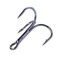 Hengjia Carbon Steel Treble Fish Hooks 8# Triple Lure Fishing Hooks