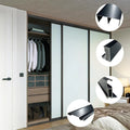Extremely Narrow Wardrobe Aluminum Sliding Rails Dual-track Guide Rail Aluminum Profile Custom Manufacturing Factory