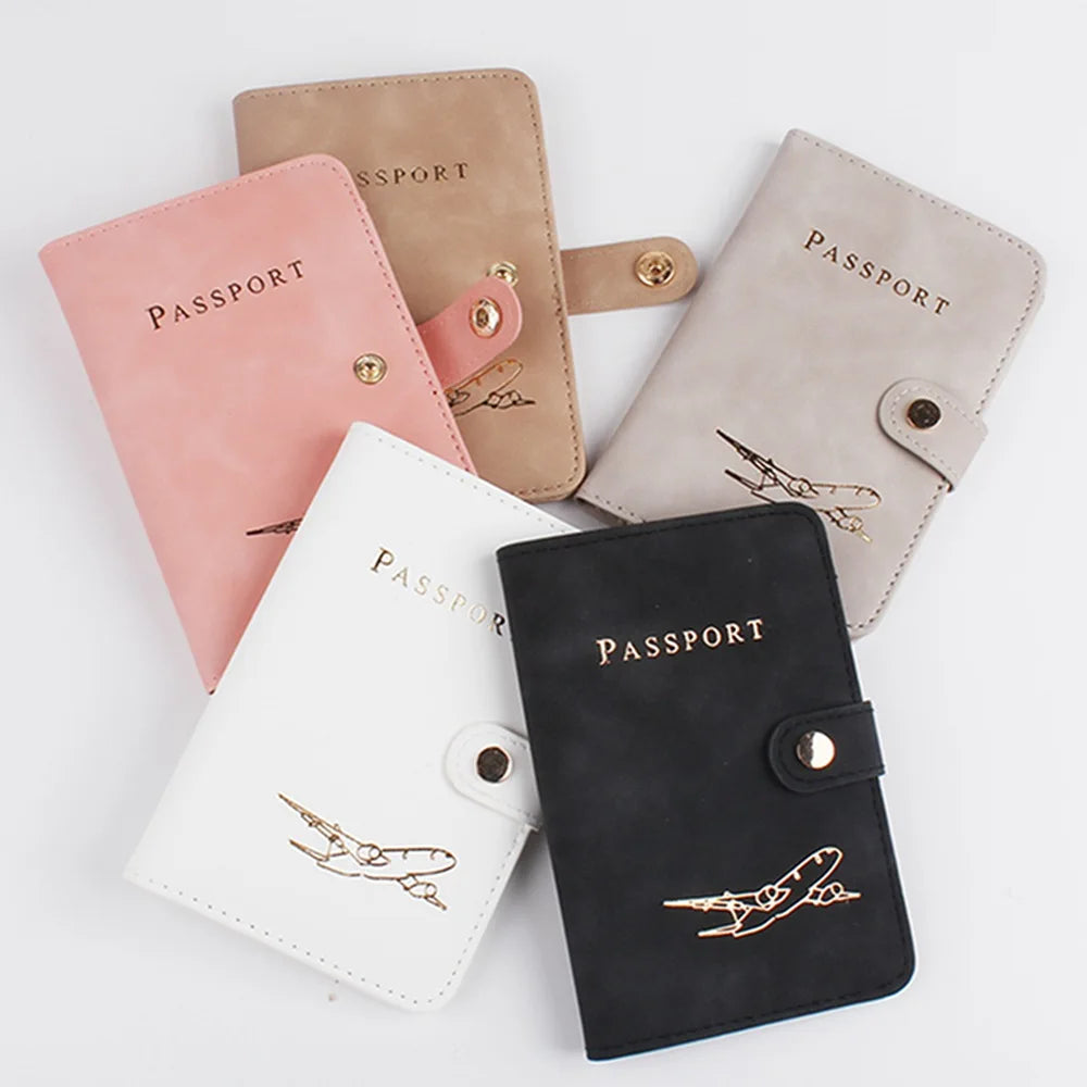 2023 New PU Leather Passport Holder case Embossed Hot Stamping Passport Cover Customize logo Passport Holder Card Cover