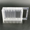 New Transparent Adjustable Plastic Queen Cage with Needle Buckle for Beekeeping