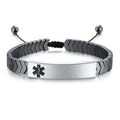 Hot Selling  Custom Popular Enrgaved Stainless Steel Bracelet Jewelry