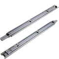 Cabinet Hardware Full Extension Ball Bearing Drawer Slide 35mm Normal Telescopic Rails for Kitchen