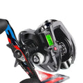 Digital LED BaitCasting 7.2:1 High Ratio Carp Fishing Reel AMG Circle Magnetic Braking System BaitCasting Reel