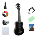 HUASHENG Wholesale Ukulele Musical Instrument OEM 21inch 4 Strings Linden Ukulele Soprano