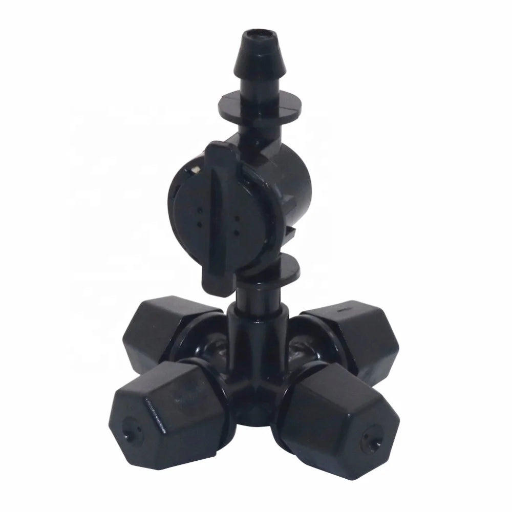 Plastic Irrigation Misting Anti-drip Garden Lawn Greenhouse Atomizing Sprayer Fog Mist Nozzle